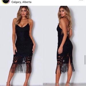 Hunter Green dress- small-blondie boutique